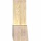 Ekena Millwork Portland Rough Sawn Timber Gable Bracket, Douglas Fir, 84"W x 17"H x 6"D x 6"F, 5/12 Pitch GBW084X17X0606POR00RDF - alternate 5